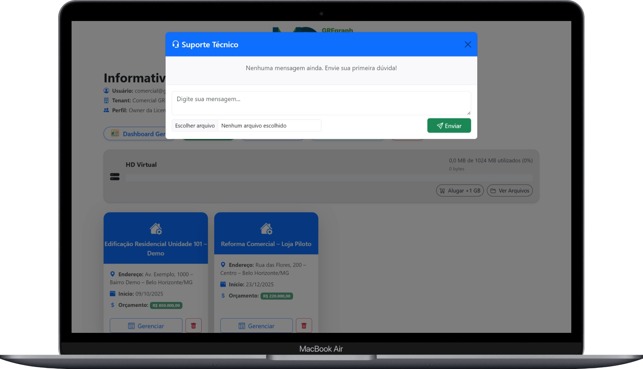 Captura do aplicativo Minha Obra 17